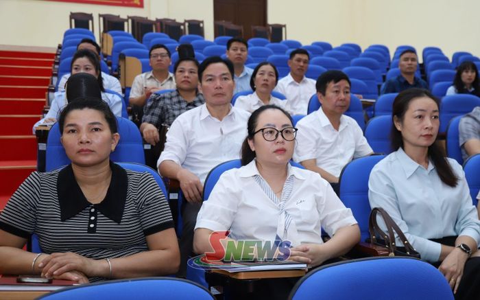 Các học viên dự khai giảng Lớp bồi dưỡng công tác Đảng năm 2026.