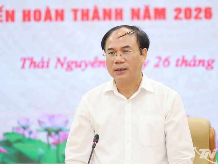 Đồng chí Nguyễn Văn Sinh, Thứ trưởng Bộ Xây dựng phát biểu tại Hội nghị.