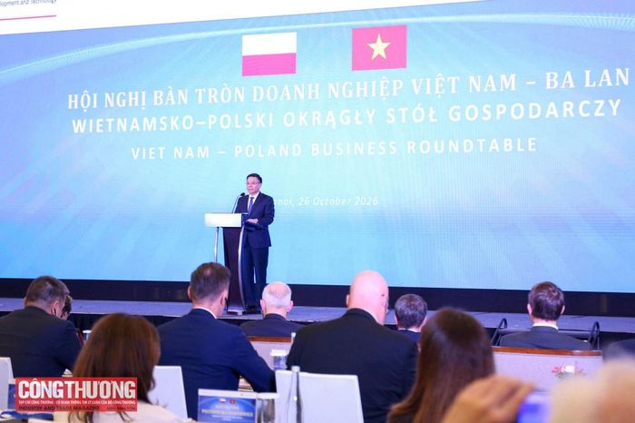 Bộ trưởng Bộ Công Thương Lê Mạnh Hùng nhận định hai nền kinh tế Việt Nam và Ba Lan có nhiều tiềm năng, thế mạnh bổ trợ cho nhau