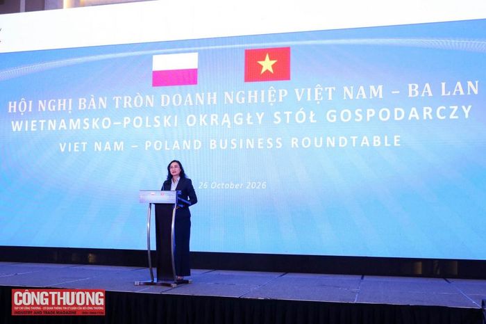 Thứ trưởng Bộ Công Thương Phan Thị Thắng phát biểu tổng kết Hội nghị