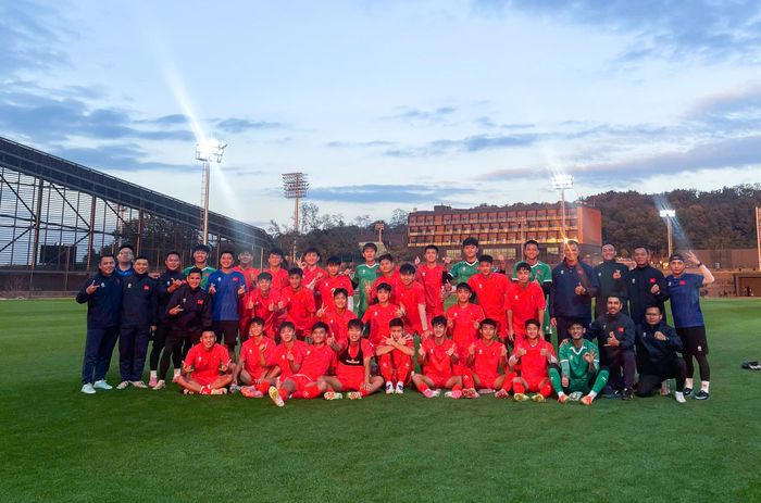 U17 Việt Nam tích cực chuẩn bị cho VCK U17 World Cup 2026. (Ảnh: VFF).