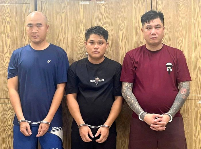 Cơ quan Cảnh sát điều tra Công an TP Hải Phòng tạm giữ hình sự ba đối tượng Phùng Văn Huy, Nguyễn Hữu Lợi và Đinh Ngọc Quý