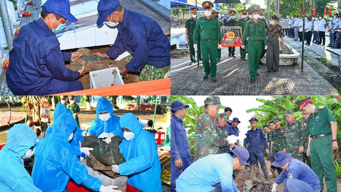 Trong hơn 3 tháng, các lực lượng đã khai quật 3.458 phần mộ, thu 2.559 mẫu hài cốt để gửi giám định ADN.