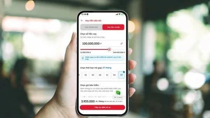 Đăng ký online tinh gọn chỉ với CCCD, giúp người dùng dễ dàng tiếp cận giải pháp tài chính an toàn ngay trên điện thoại