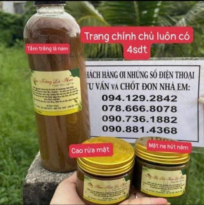  P.T.N.T quảng cáo, kinh doanh sản phẩm trên các nền tảng mạng xã hội (Facebook, TikTok...). (Ảnh: Công an tỉnh Khánh Hòa) 