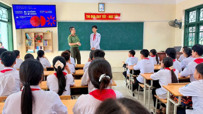 Hoạt động giáo dục kỹ năng cho học sinh Trường THCS Nhân Hà ↵