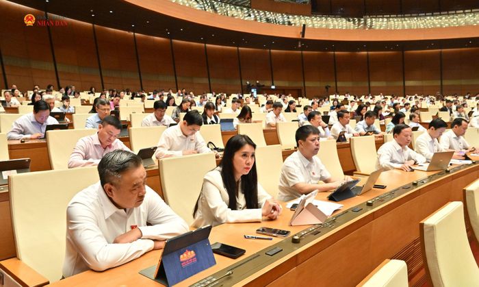 Các đại biểu tham dự phiên họp. Ảnh: Quang Khánh