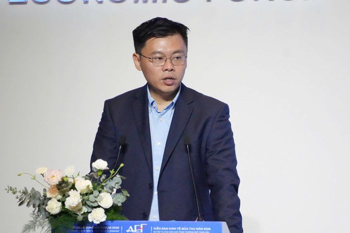 Phó Chủ tịch UBND TP. Hồ Chí Minh Trương Minh Huy Vũ phát biểu tại chương trình. Ảnh: Thạc Hiếu