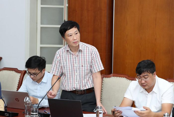 Trưởng ban Chính sách đối ngoại, Tập đoàn SunGroup Nguyễn Văn Tuấn phát biểu. Ảnh: Trần Huấn
