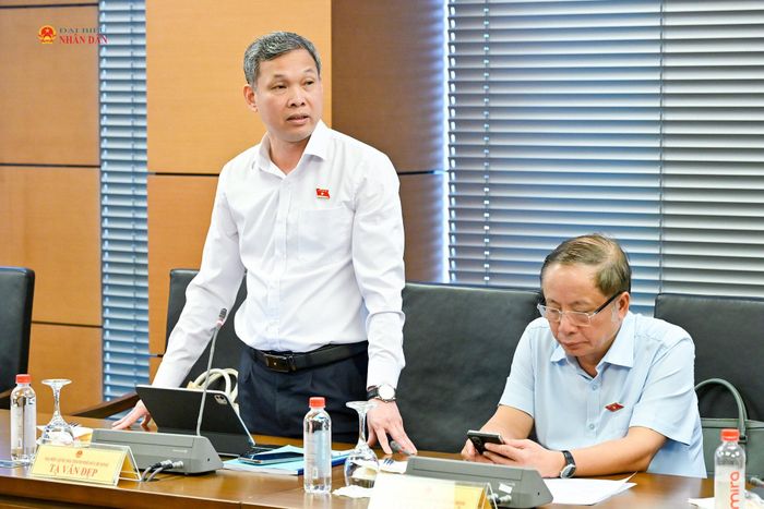 ĐBQH Tạ Văn Đẹp (TP. Hồ Chí Minh) phát biểu