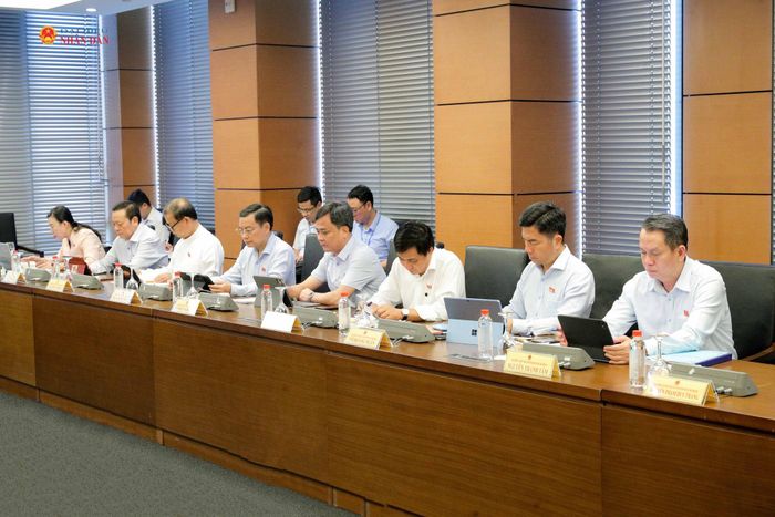Các đại biểu tham dự phiên họp tại Tổ 2 (TP. Hồ Chí Minh)