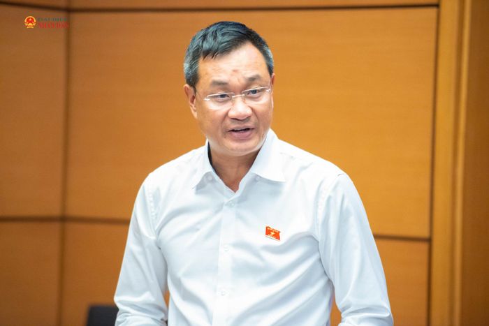 ĐBQH Lê Ngọc Quang (TP. Đà Nẵng) phát biểu. Ảnh: Xuân Quý