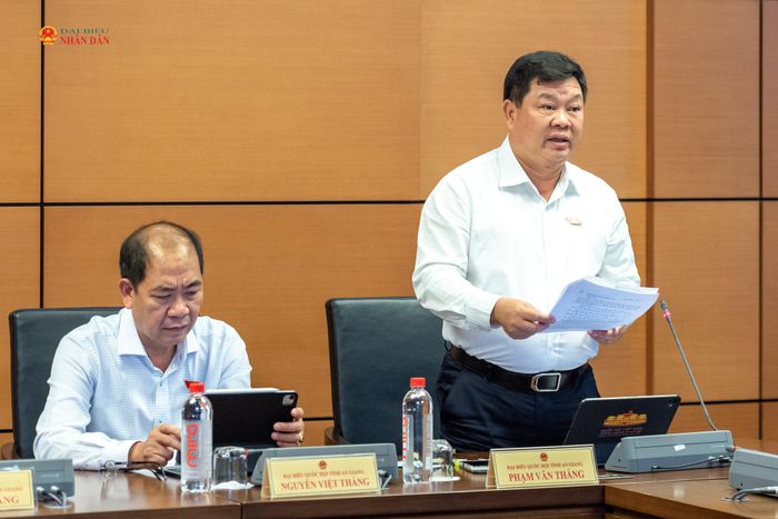 ĐBQH Phạm Văn Thắng (An Giang) phát biểu
