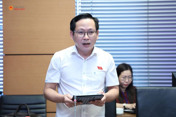 ĐBQH Trần Trí Cường (Vĩnh Long) phát biểu