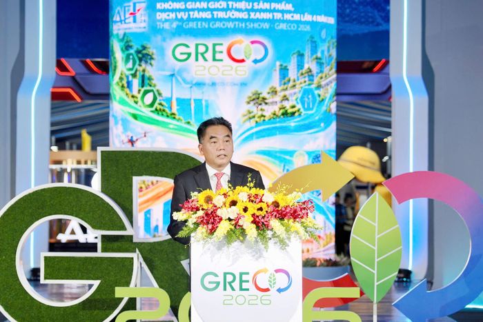 Phó Chủ tịch Thường trực UBND TP. Hồ Chí Minh Nguyễn Lộc Hà phát biểu tại lễ khai mạc