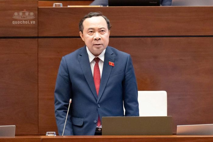 Bộ trưởng Khoa học và Công nghệ Vũ Hải Quân. Ảnh: Media Quốc hội