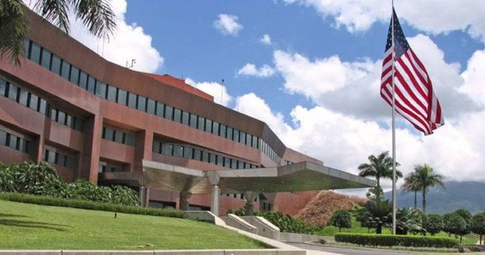 Đại sứ quán Mỹ tại Venezuela. Ảnh: Facebook/U.S. Embassy, Venezuela