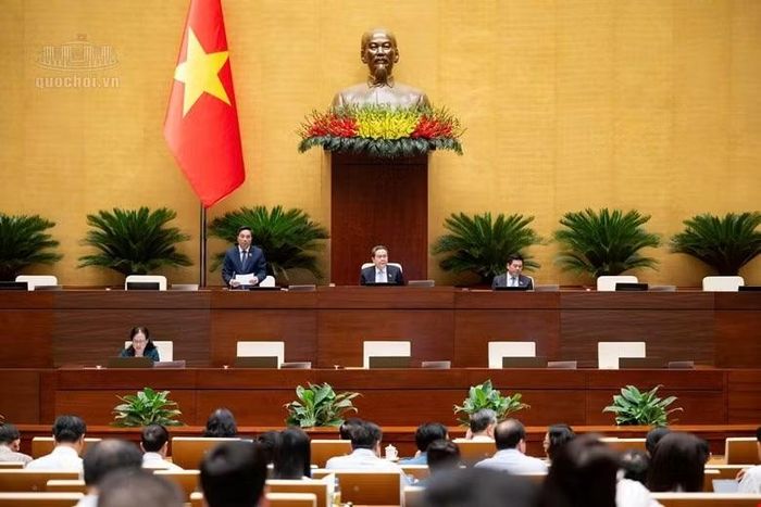 Phó Chủ tịch Quốc hội Nguyễn Doãn Anh điều hành nội dung phiên họp.