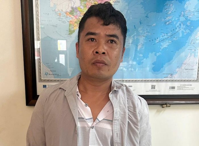 Vũ Văn Bằng sau khi bị bắt giữ. Ảnh: CA Đắk Lắk