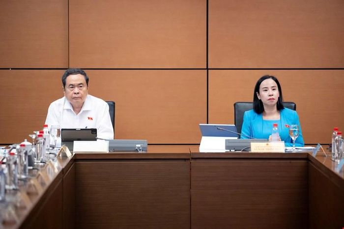 Chủ tịch Quốc hội Trần Thanh Mẫn tham dự phiên thảo luận Tổ 2 (Đoàn ĐBQH TP Hồ Chí Minh)