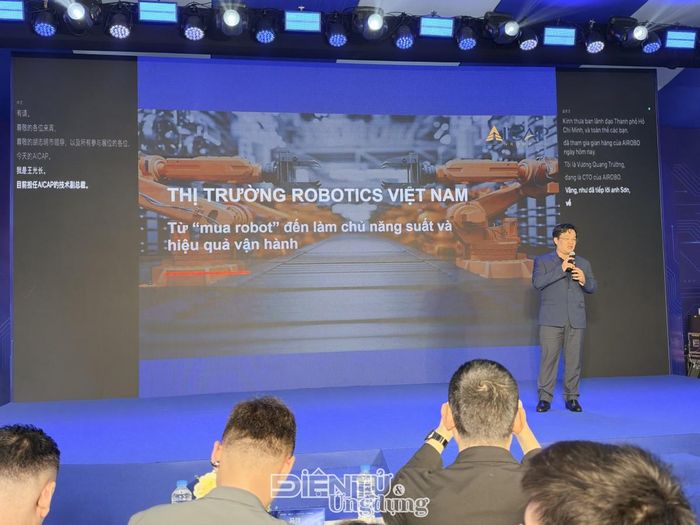 Làm thế nào để Việt Nam không chỉ gia tăng mức độ ứng dụng robot, mà còn từng bước nâng cao năng lực