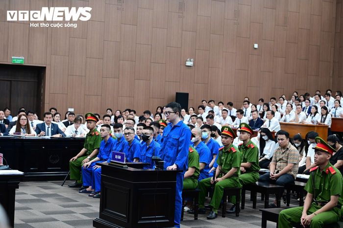 Bị cáo Phó Đức Nam (Mr Pips) tại phiên toà.