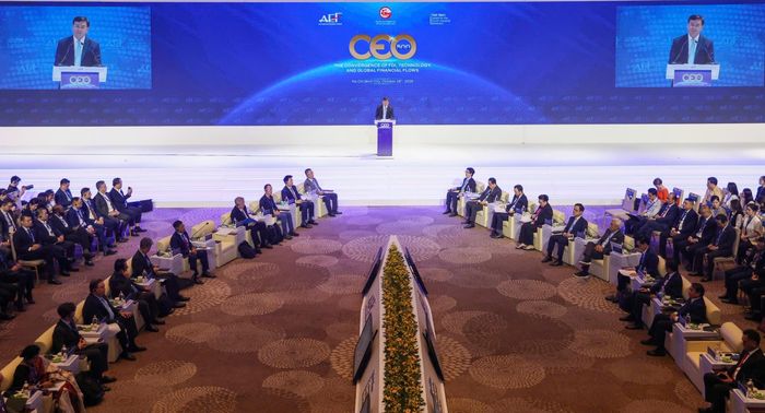 Sự kiện 500 CEO thuộc chương trình Diễn đàn Kinh tế Mùa thu 2026. (Ảnh: Đ.V)