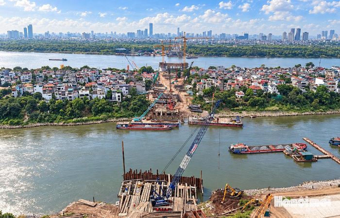 Sang năm 2027, các đơn vị sẽ tập trung thi công tháp chính, trước khi triển khai lao dầm thép.