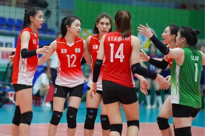 Môn bóng chuyền Đại hội thể thao toàn quốc 2026 có sự góp mặt của 16 đội. Ảnh: VFV