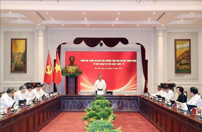 Tổng Bí thư, Chủ tịch nước Tô Lâm phát biểu chỉ đạo. Ảnh: TTXVN