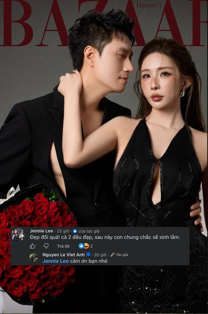 Việt Anh chân thành phản hồi bình luận của người hâm mộ về việc có con với Quỳnh Nga.