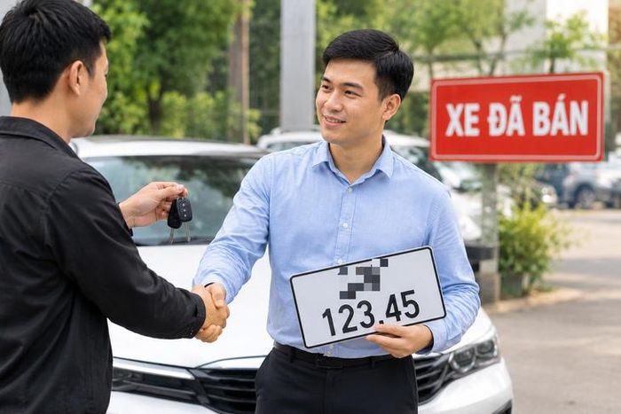 Nhiều người sở hữu biển số đẹp muốn giữ lại sau khi bán xe nhưng có thể bỏ lỡ cơ hội nếu quá thời hạn đăng ký phương tiện mới. (Ảnh minh hoạ)