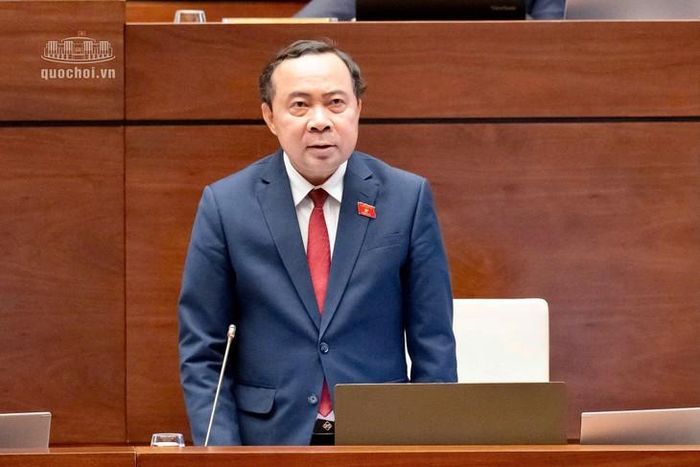 Bộ trưởng Bộ Khoa học và Công nghệ Vũ Hải Quân. Ảnh: Media Quốc hội
