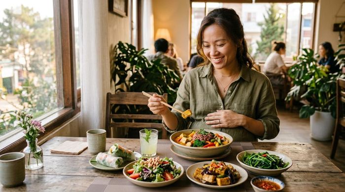 Cần theo dõi cân nặng và tình trạng dinh dưỡng trong các lần khám thai. Ảnh minh họa (AI)