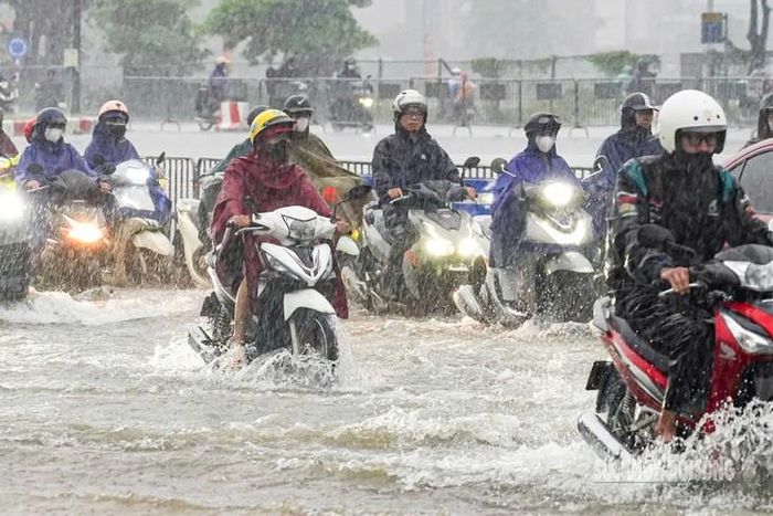 Trung Bộ hứng đợt mưa rất lớn trong những ngày tới. Ảnh: T.A