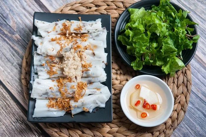 Bánh cuốn với sự mềm, trơn cùng hương vị dai ngon, đậm đà (Ảnh sưu tầm)