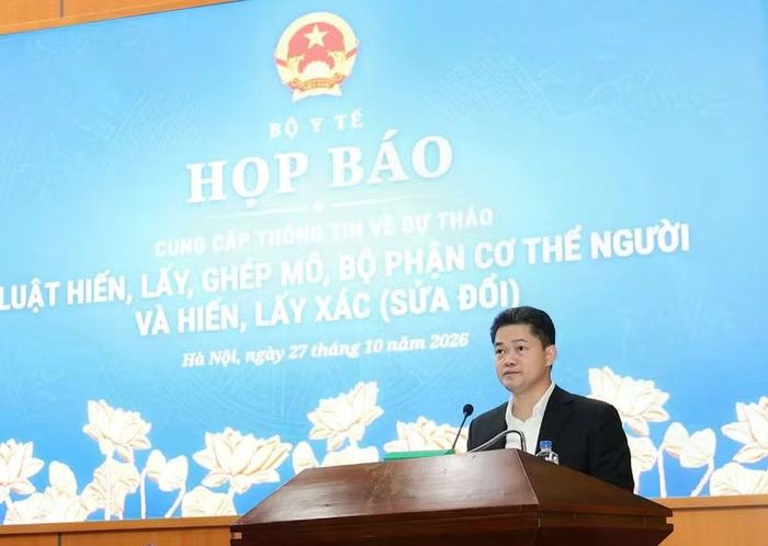 Thứ trưởng thường trực Bộ Y tế Vũ Mạnh Hà chia sẻ về dự án luật sửa đổi