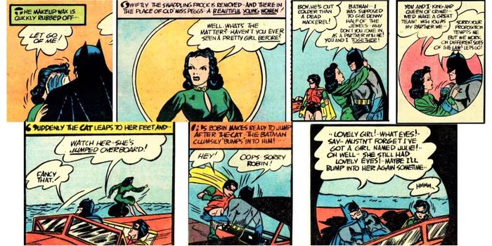 Cũng trong Batman #1, Catwoman và Robin đã được công chúng biết tới.