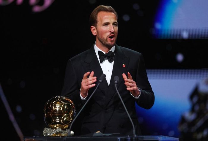 Harry Kane giành Quả bóng vàng 2026. Ảnh: Reuters.