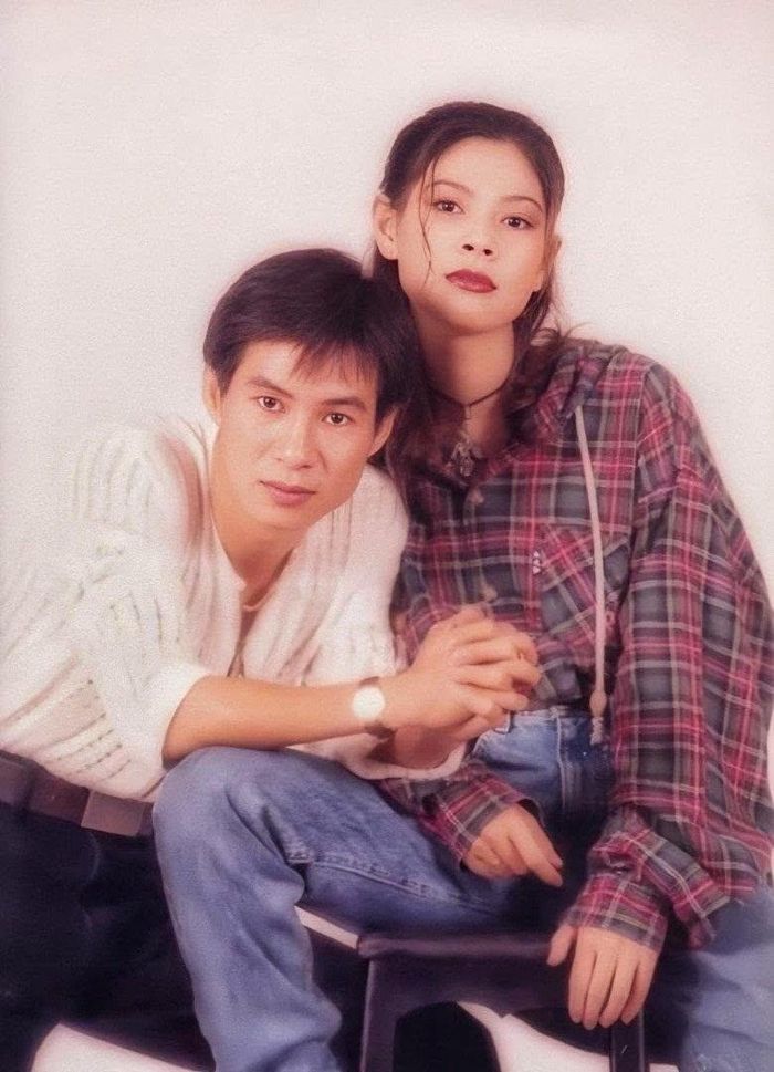 Lý Hải và Thanh Thảo trong loạt ảnh chụp năm 1997, thời điểm cả hai thường xuyên hợp tác trong các sản phẩm âm nhạc. Ảnh: @thanhthao.