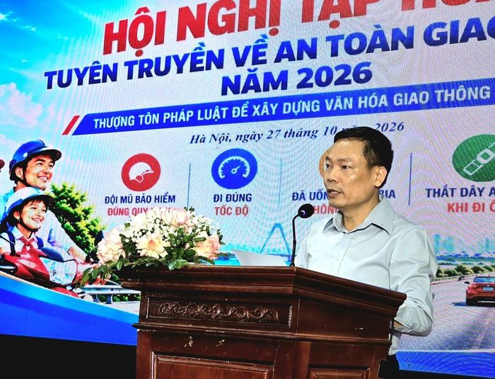 Ông Đặng Khắc Lợi, Phó Cục trưởng Cục Báo chí phát biểu khai mạc Hội nghị