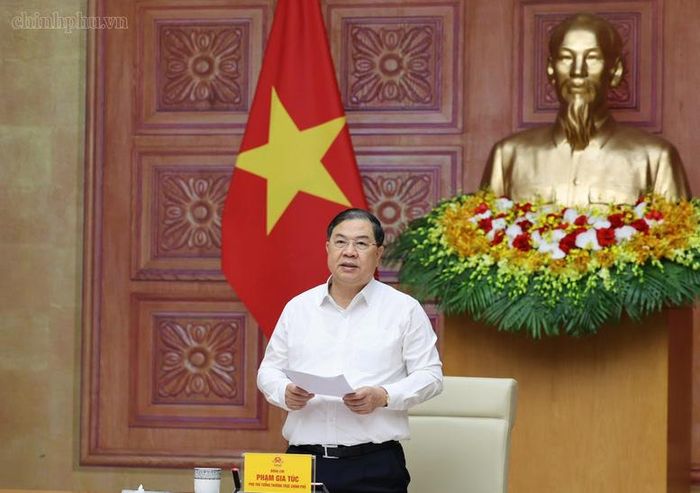 Phó Thủ tướng Thường trực Phạm Gia Túc nhấn mạnh, hoàn thiện quy hoạch phải góp phần khai thông nguồn lực đất đai, tài nguyên cho phát triển kinh tế-xã hội - Ảnh: chinhphu.vn/Phương Nguyên