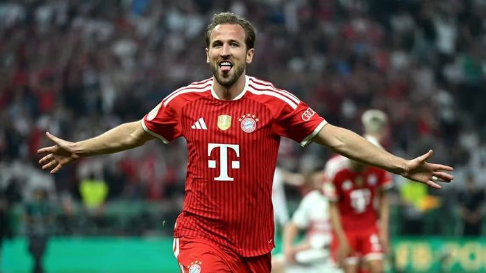 Harry Kane thi đấu thăng hoa trong màu áo Bayern Munich. (Ảnh: Bundesliga)