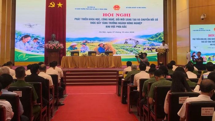 Quang cảnh hội nghị. (Ảnh: BẢO HÂN)