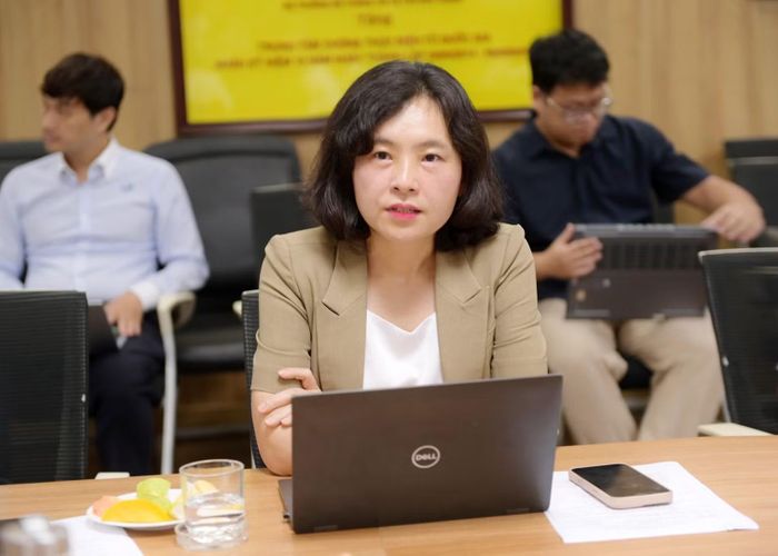 Bà Tô Thị Thu Hương, Giám đốc Trung tâm Chứng thực điện tử quốc gia (NEAC), Bộ Khoa học và Công nghệ. (Ảnh: NEAC)