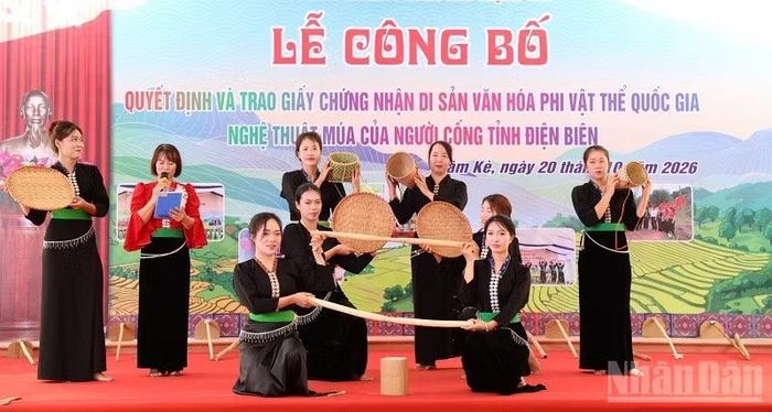 Văn hóa truyền thống các dân tộc thiểu số tỉnh Điện Biên là sản phẩm đặc sắc thu hút du khách về địa bàn tham quan, trải nghiệm. (Ảnh: LÊ LAN)