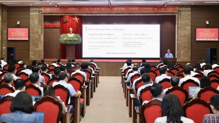 Quang cảnh hội nghị. (Ảnh: Thái Quang)