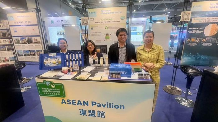 Không gian gian hàng Việt Nam tại Khu Gian hàng ASEAN ở Eco Expo Asia 2026. (Ảnh: AGRITRADE)