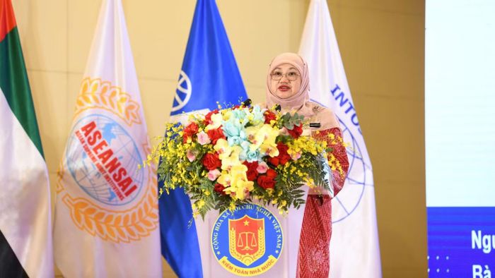 Bà Dato Seri Wan Suraya Wan Mohd Radzi - Tổng Kiểm toán, Cơ quan Kiểm toán quốc gia Malaysia. (Ảnh: V.PHONG)