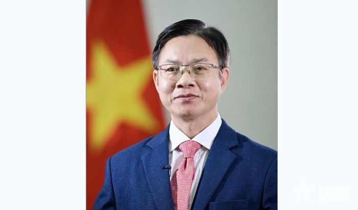 Thứ trưởng Bộ Ngoại giao Ngô Lê Văn. Ảnh: VIỆT ĐOÀN